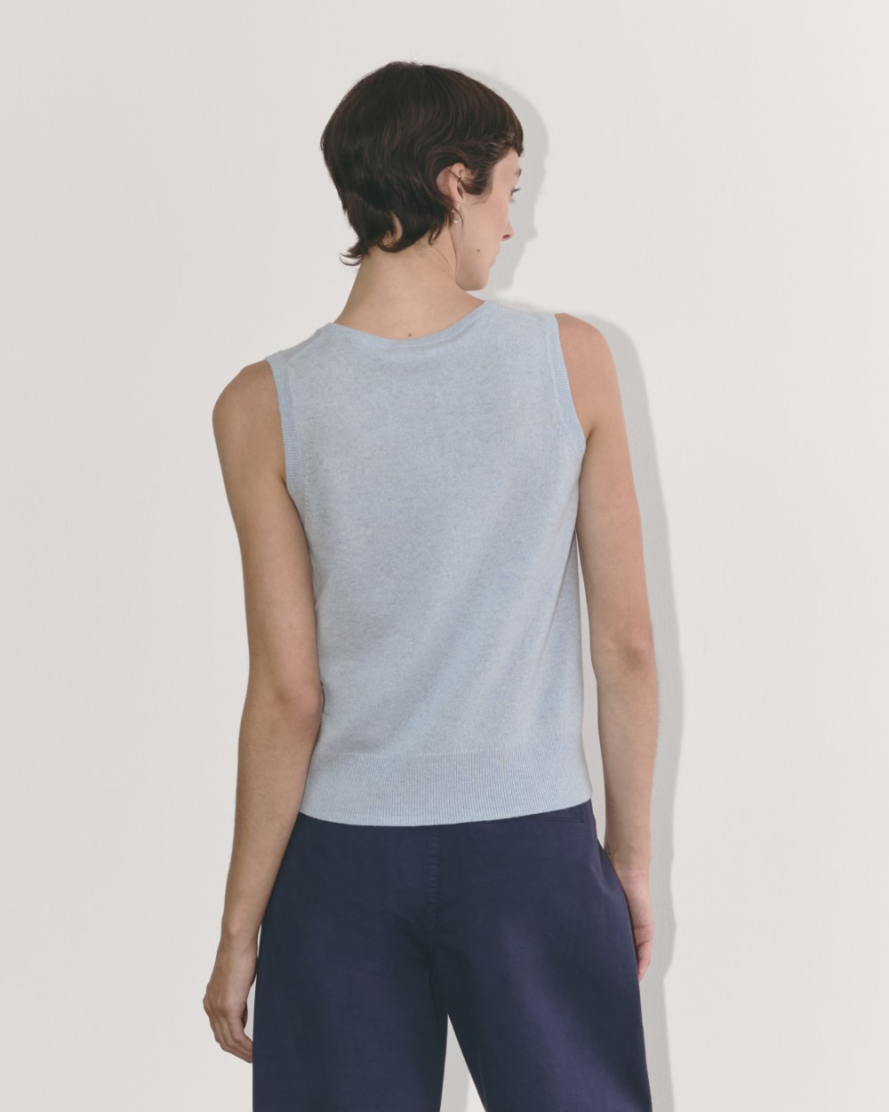 The Classic Tank in Cashmere | Sky Blue