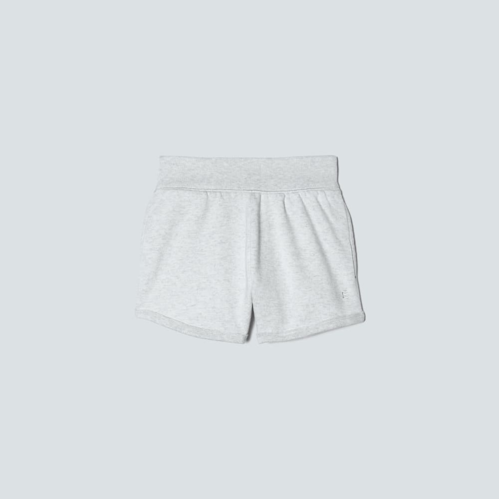 The Track Sweatshort | Light Heather Grey