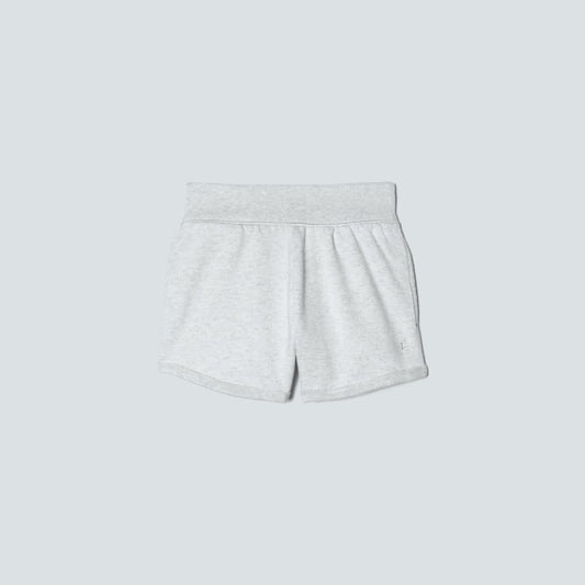 The Track Sweatshort | Light Heather Grey