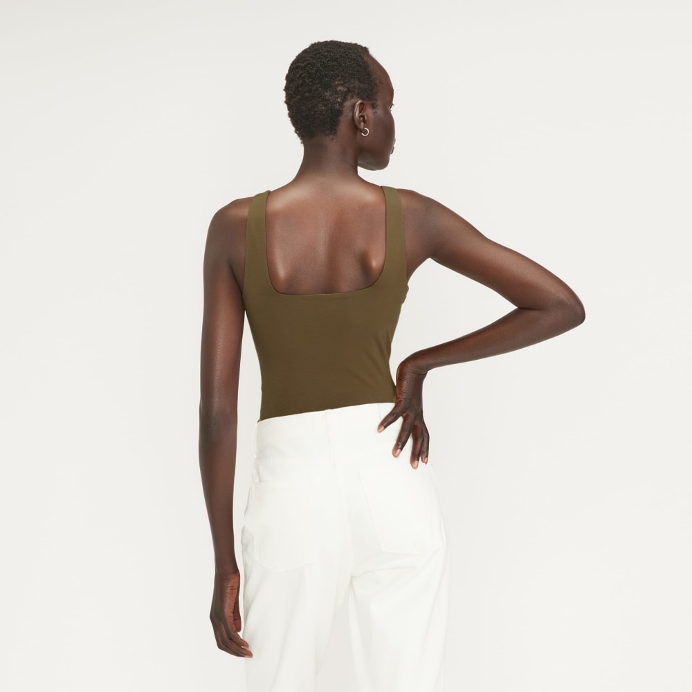 The Supima® Sleeveless Top | Beech