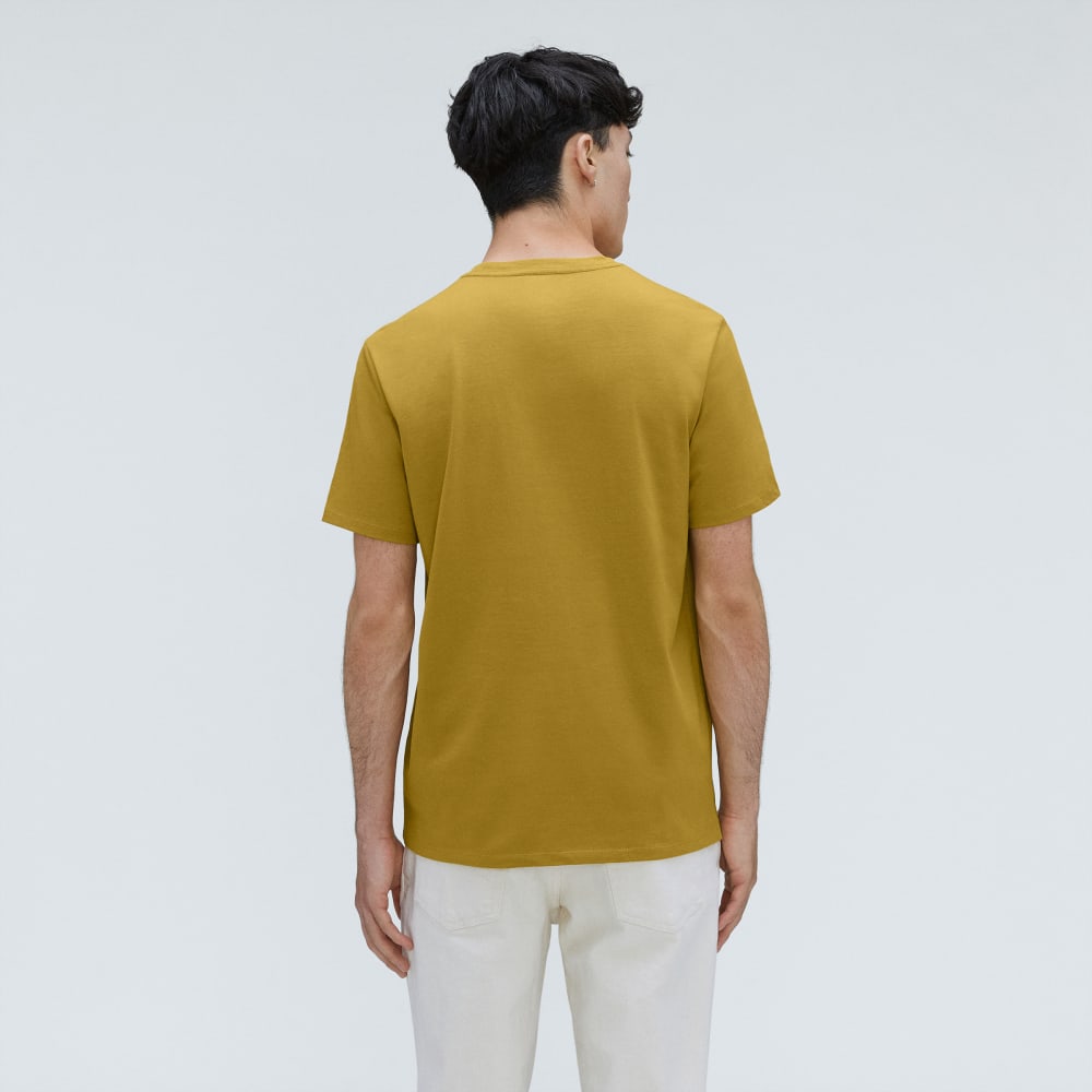 The Organic Cotton Pocket Tee | Golden Palm