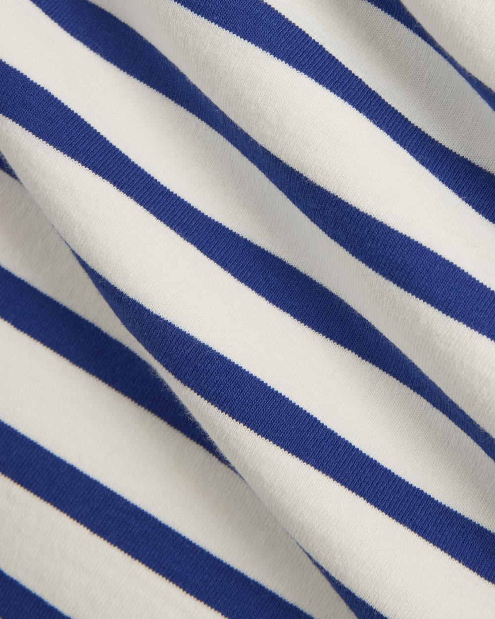 The Mariner Tee | Bone / Mazarine Blue