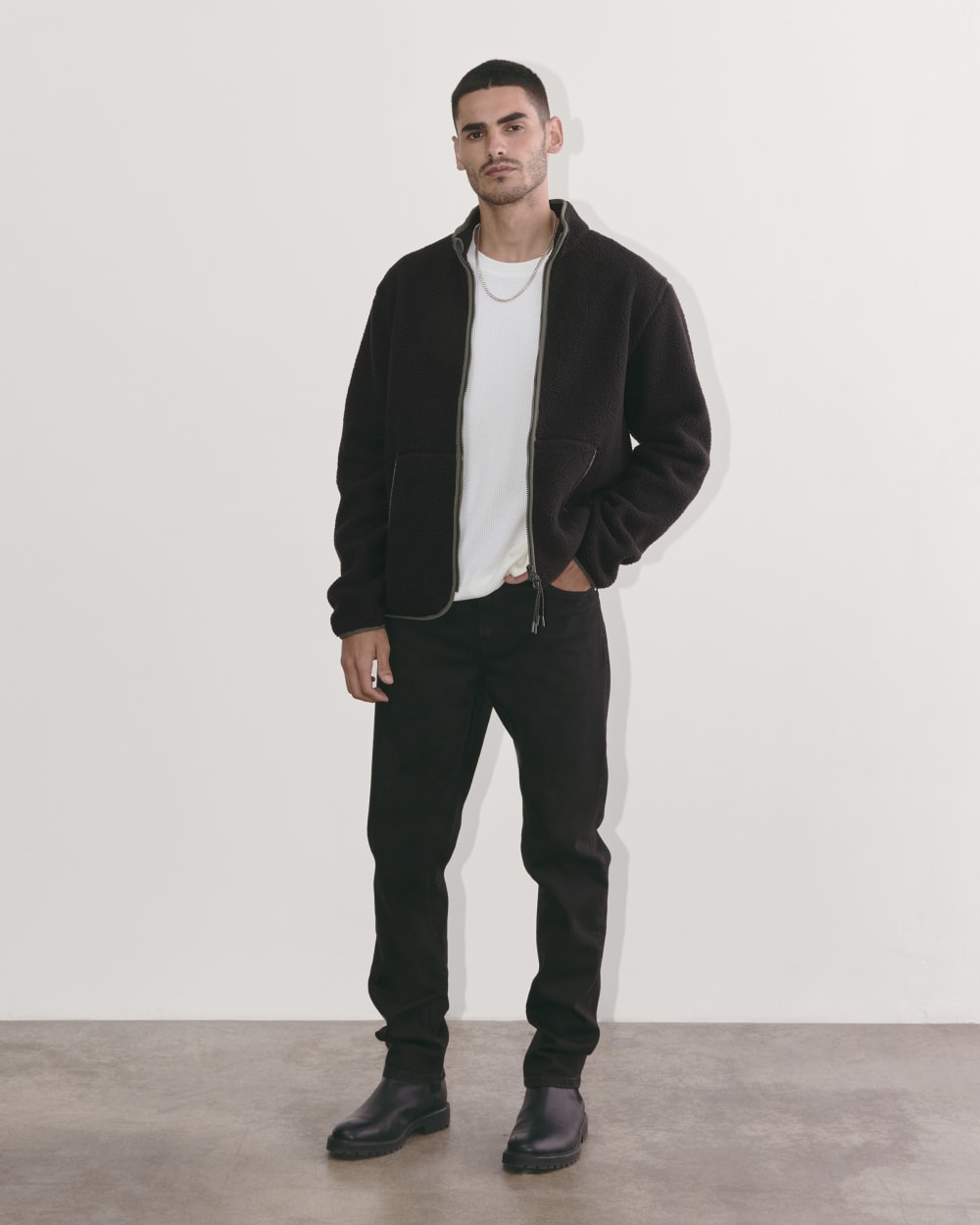 The Teddy Fleece | Black