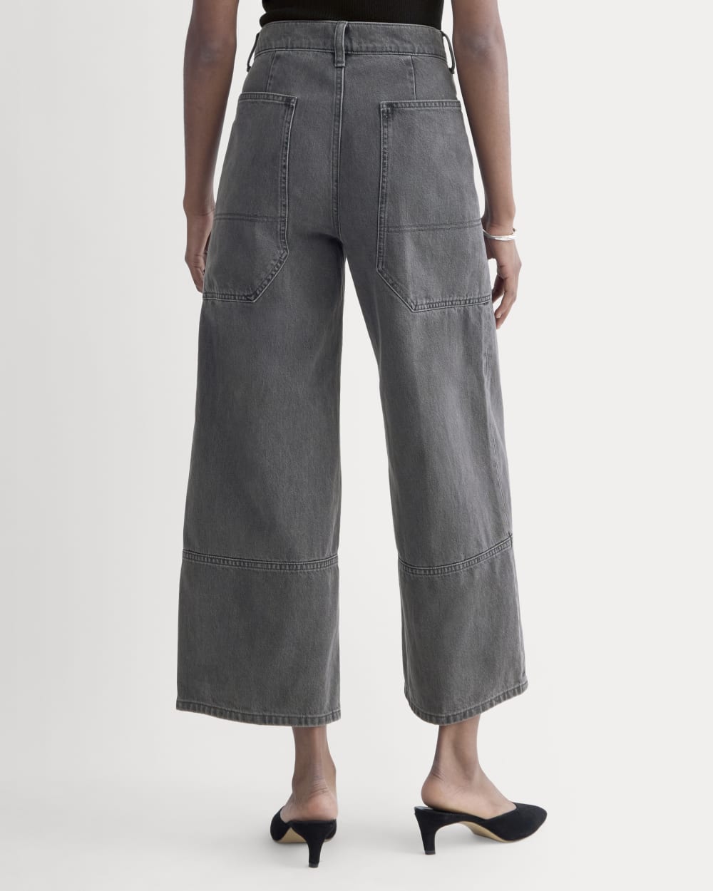 The Way-High® Gardener Cropped Jean | Washed Grey