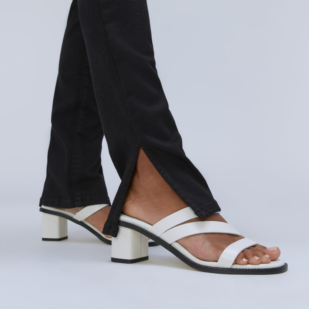 The Way-High® Skinny Split Hem Jean  | Black