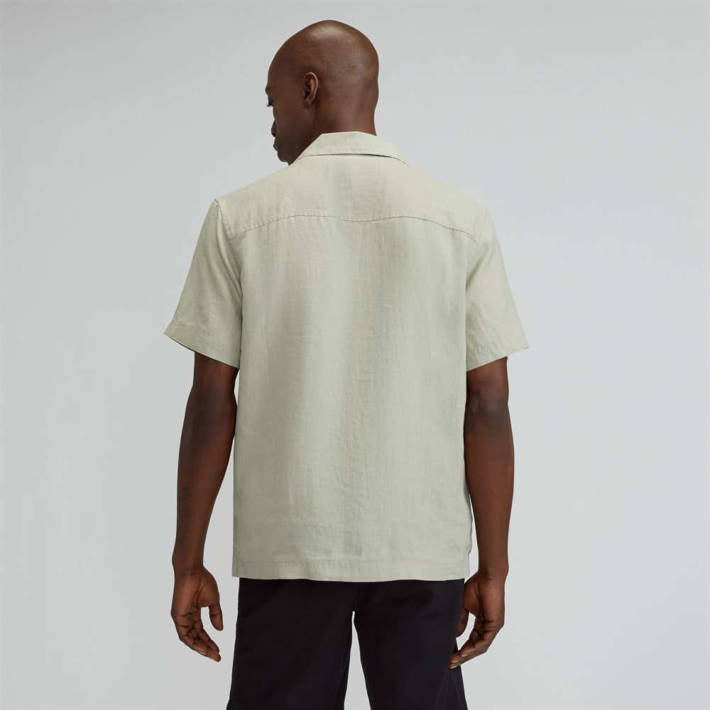 The Resort Shirt in Linen | Seagrass