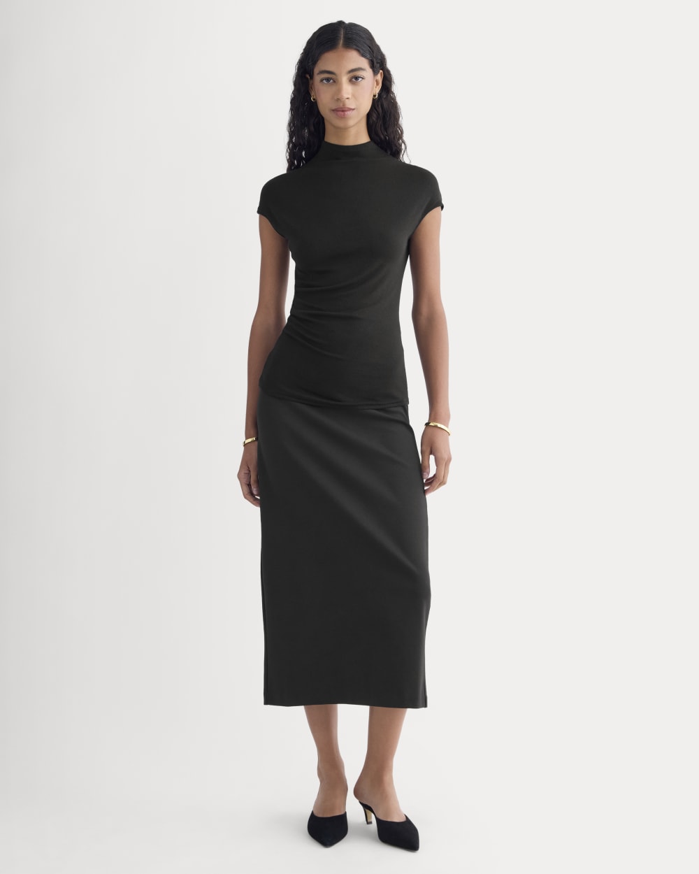 Twist Top in Butterluxe | Black