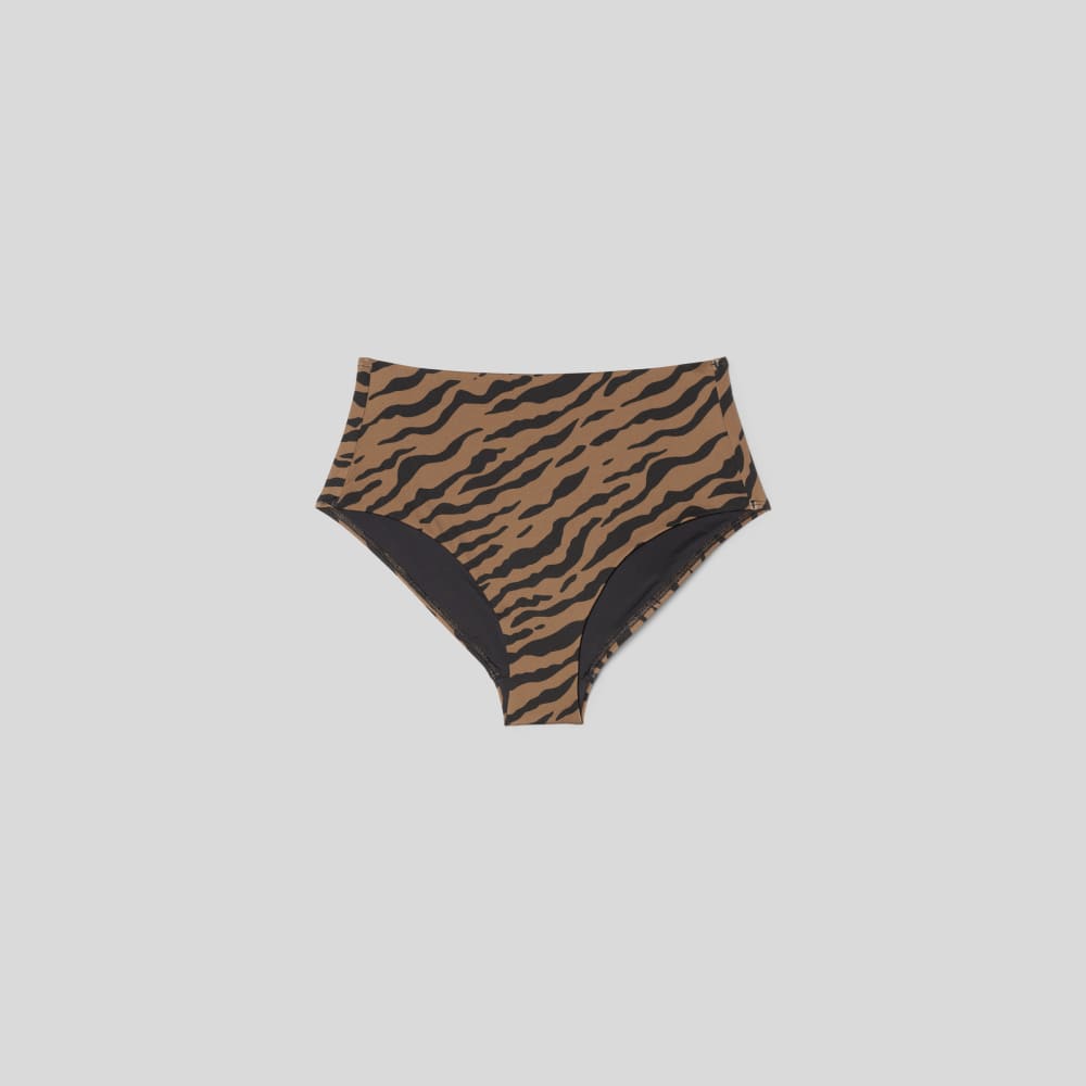 The High-Rise Hipster Bottom | Tiger Stripe Toasted Coconut