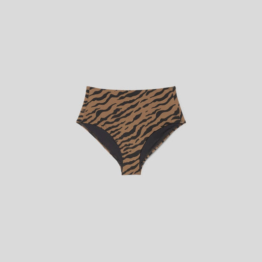 The High-Rise Hipster Bottom | Tiger Stripe Toasted Coconut