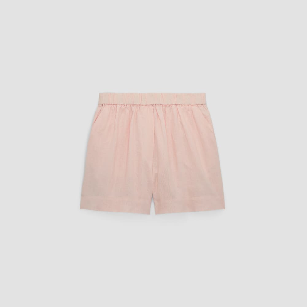 The Linen Boxer Short | Petal Pink