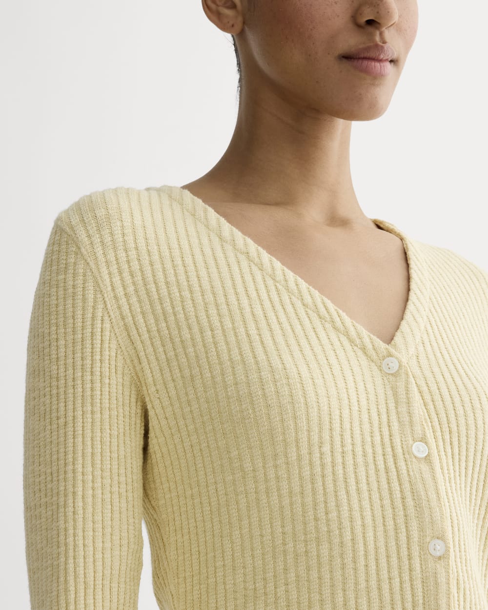 The Cozy Rib Cardigan | Banana Crepe