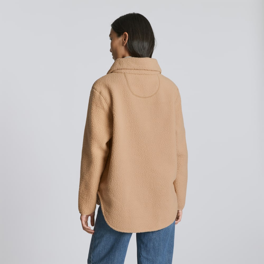 The ReNew Fleece Half-Zip | Tan