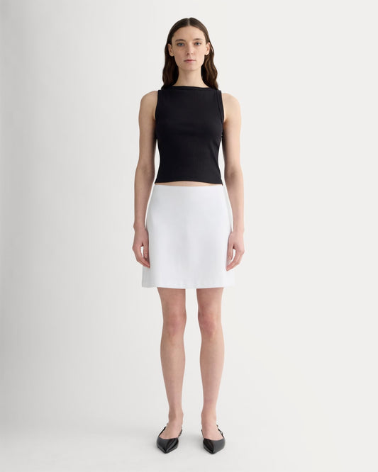 The Dream Mini Skirt | White
