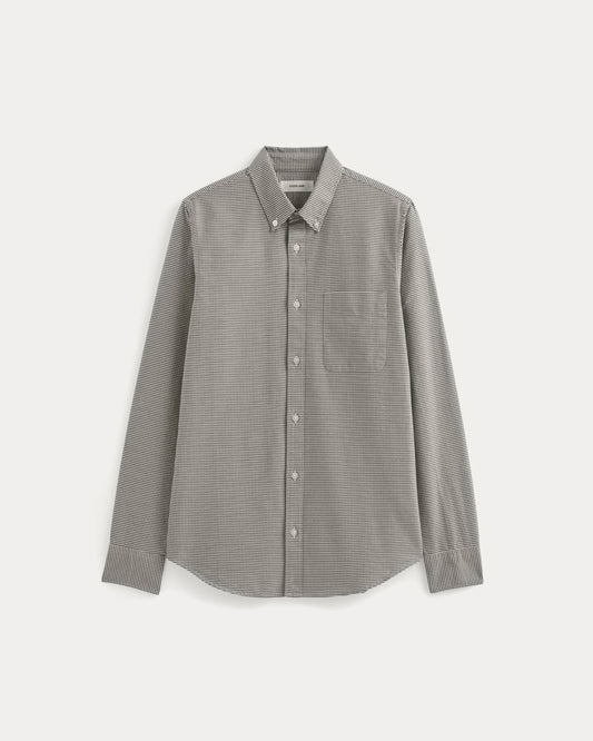 The Slim Oxford Shirt | Forest Night Gingham | Standard