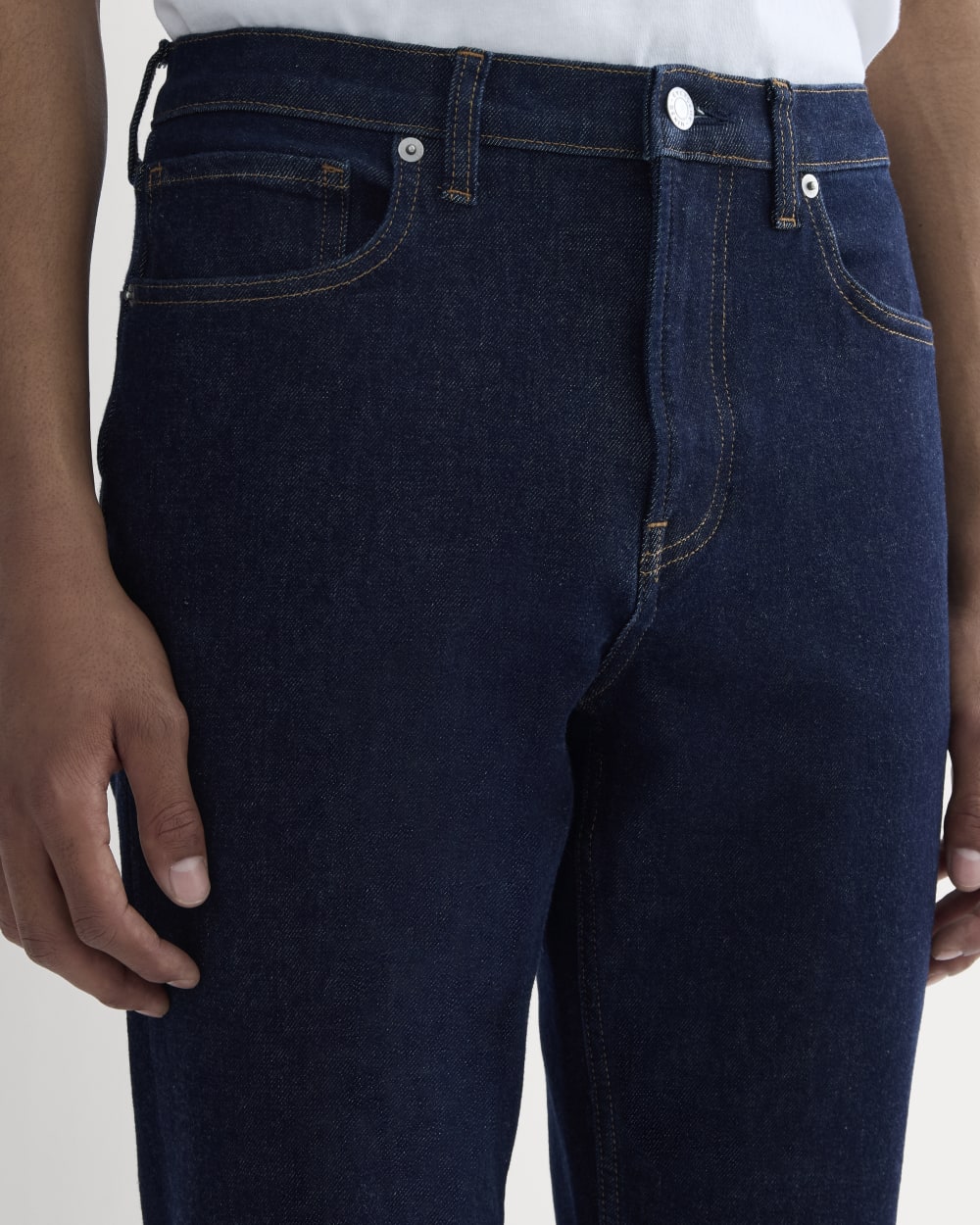 The Relaxed 4-Way Stretch Organic Jean | Uniform | Dark Indigo