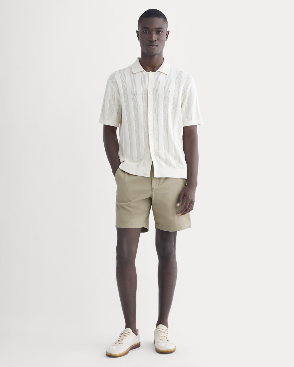 The Pull-On Performance Chino Short | Trench Coat Khaki