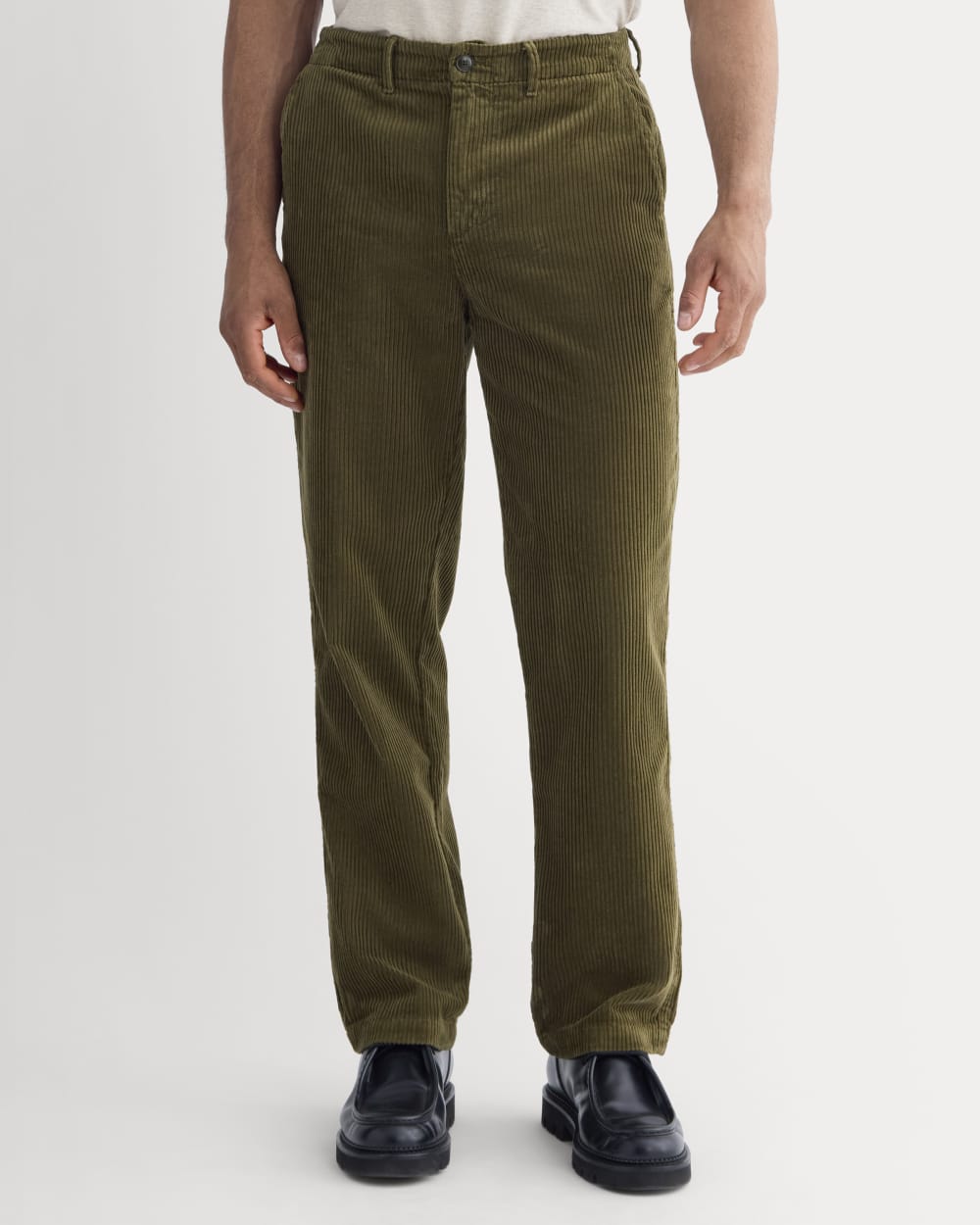 Wide Wale Corduroy Trouser | Beech