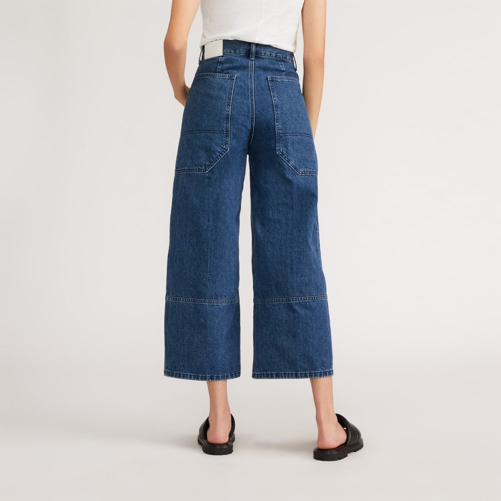 The Way-High® Gardener Cropped Jean | Vibrant Blue