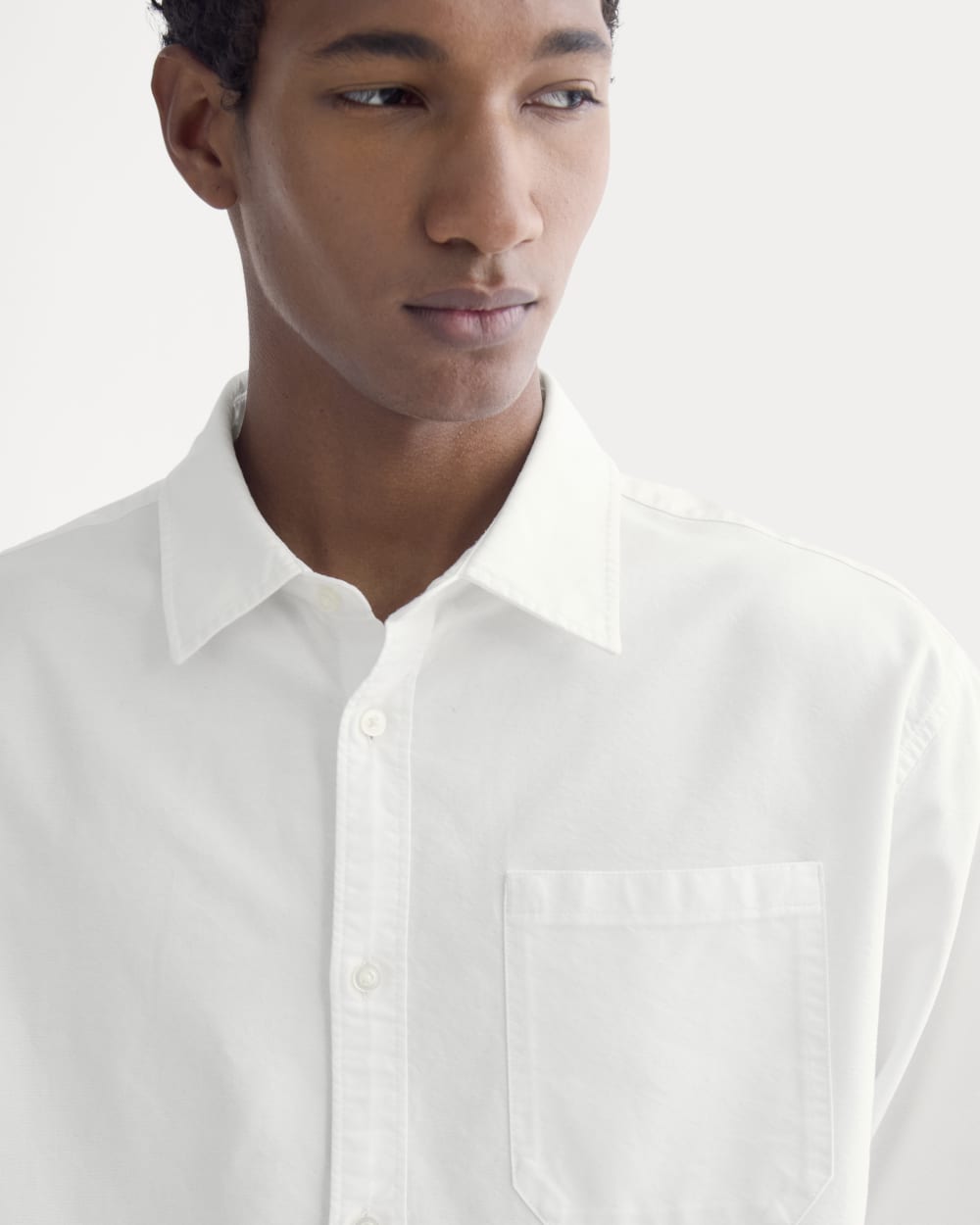 Oversized Oxford Shirt | White