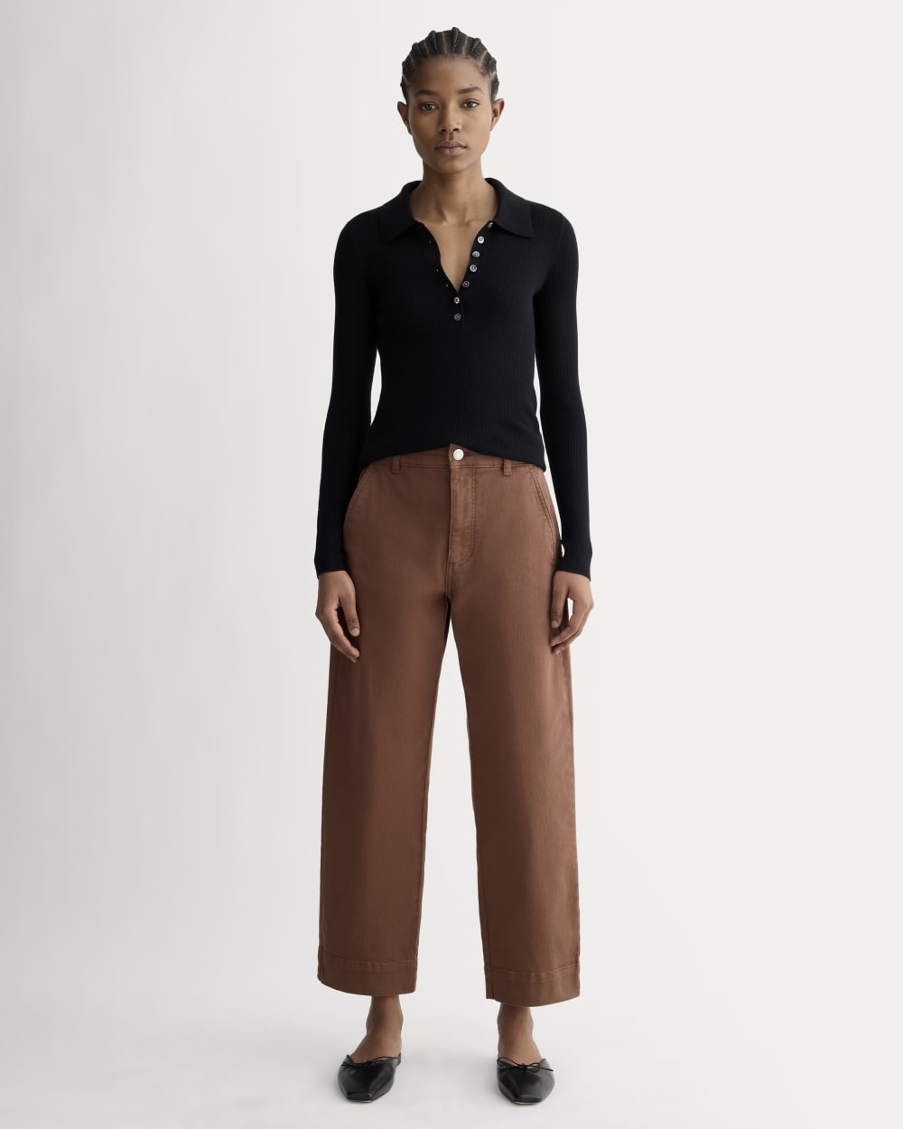 The Utility Straight-Leg Pant | Rosewood | 28.5 Inseam