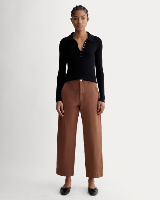 The Utility Straight-Leg Pant | Rosewood | 28.5 Inseam