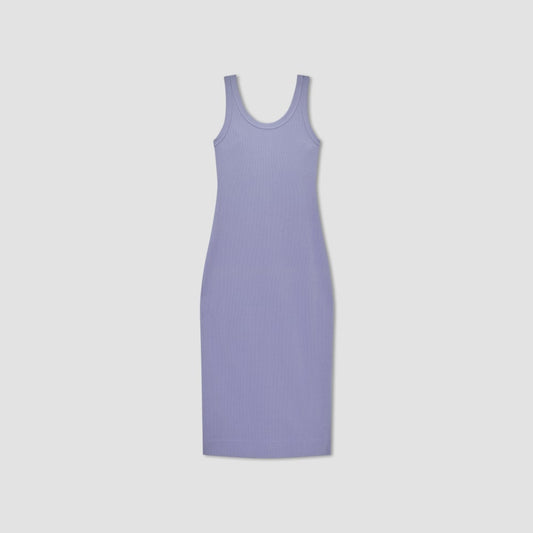 The ’90s Rib Dress | Cornflower Blue