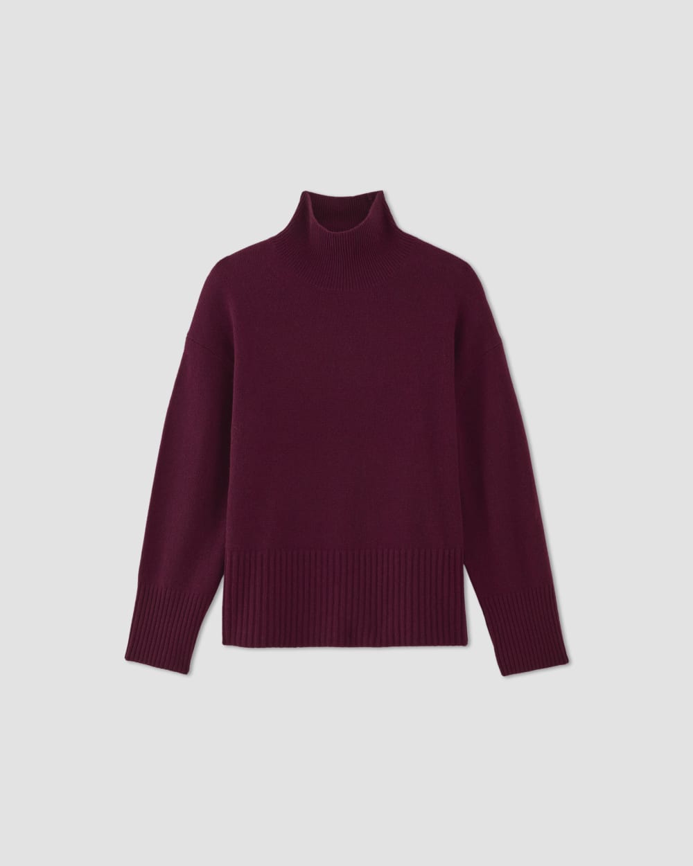 The Cashmere Oversized Turtleneck | Brandy