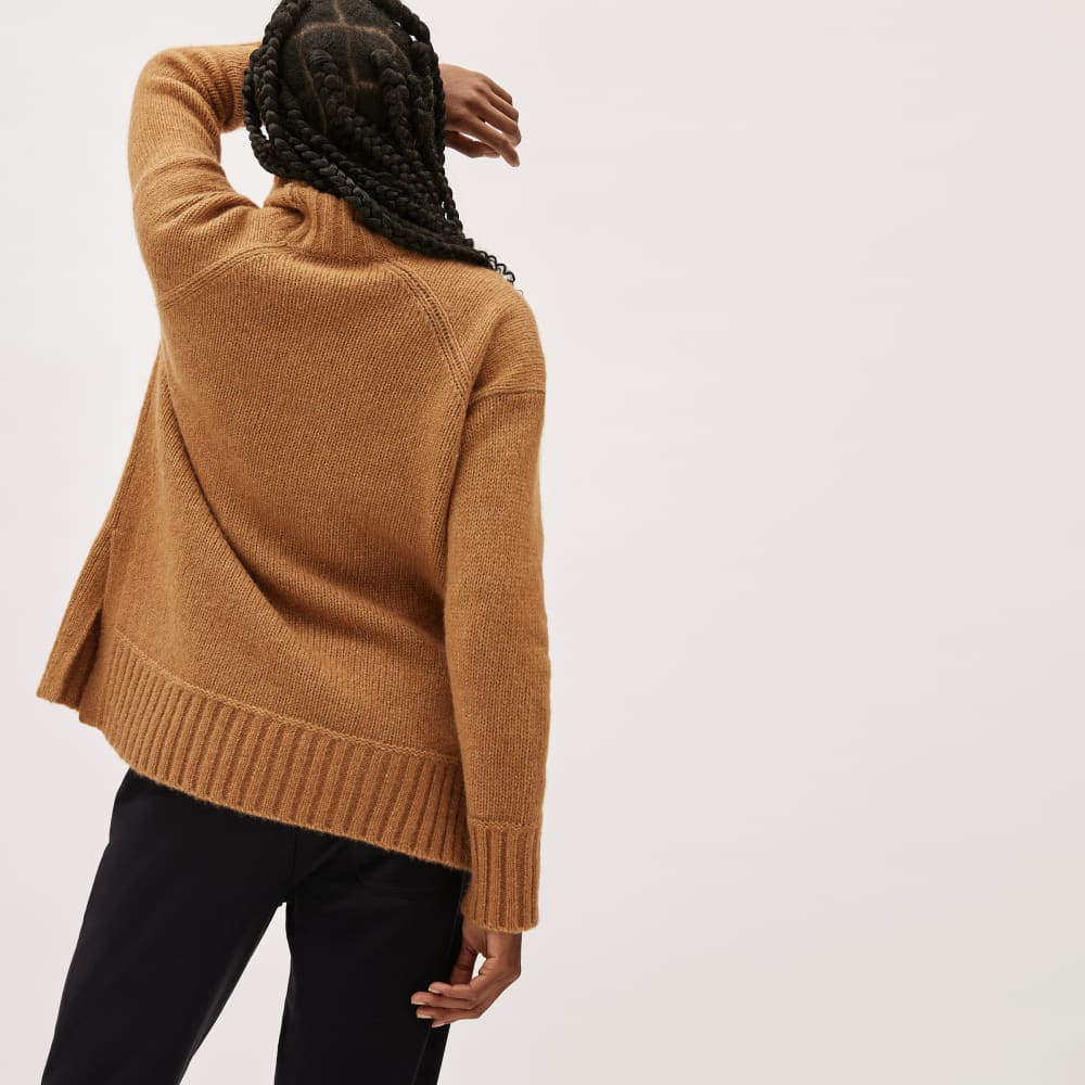 The Cloud Turtleneck | Heathered Chai
