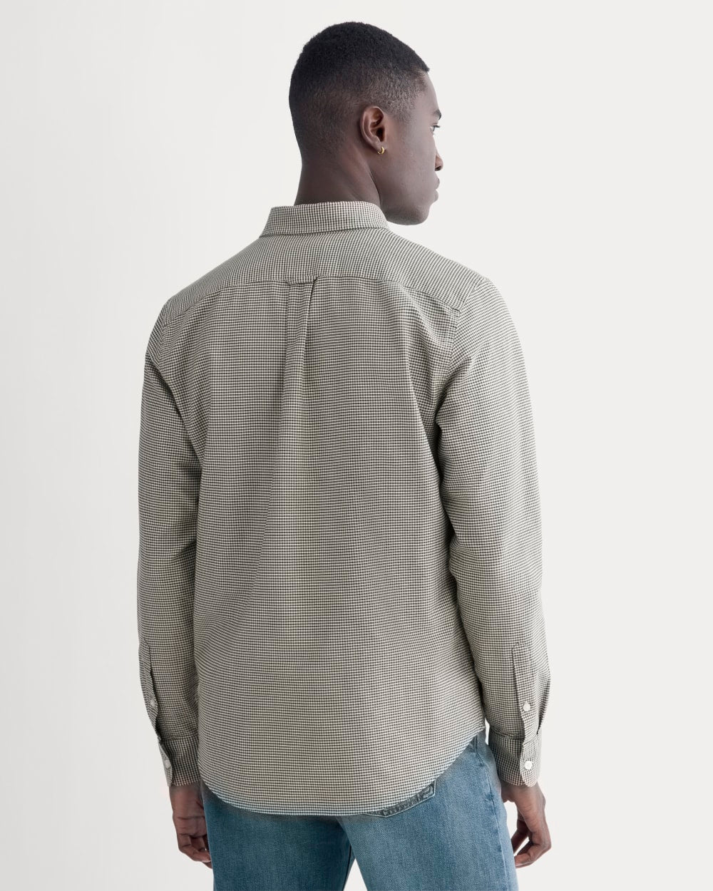 The Slim Oxford Shirt | Forest Night Gingham | Standard