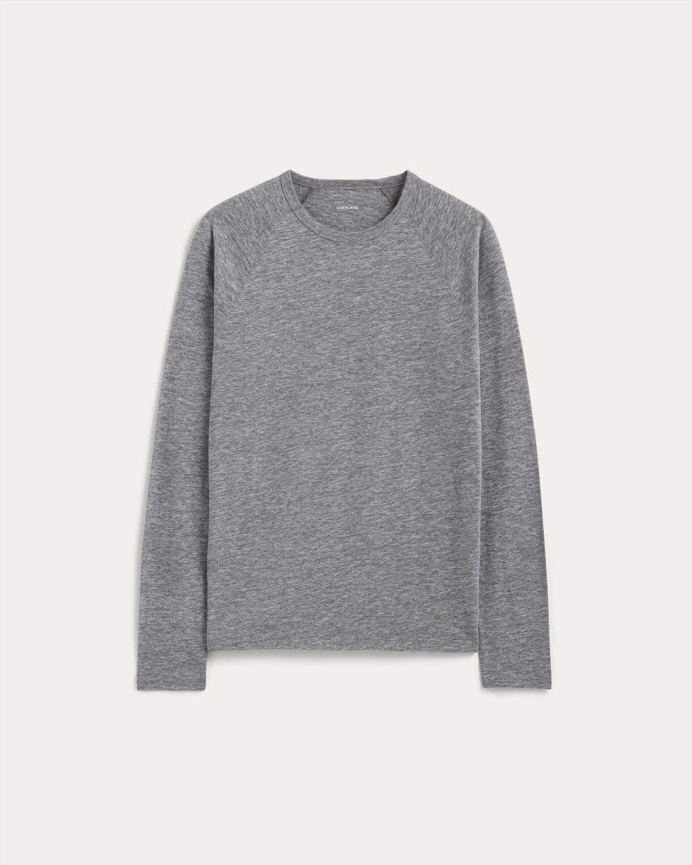 The Rec Long-Sleeve Crew |  Heathered Grey
