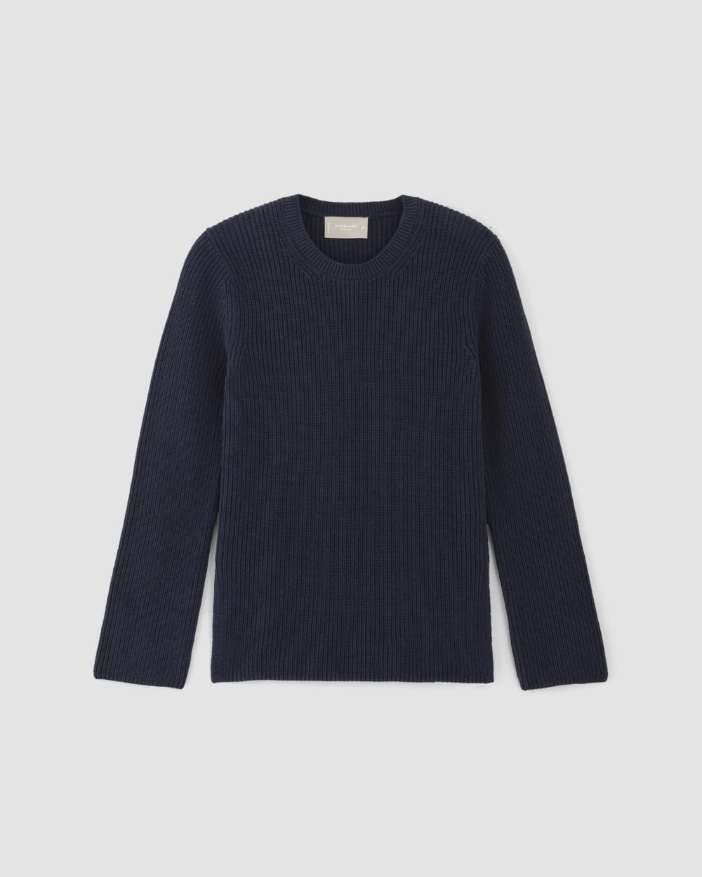 The Organic Cotton Slim Crew Sweater | Navy
