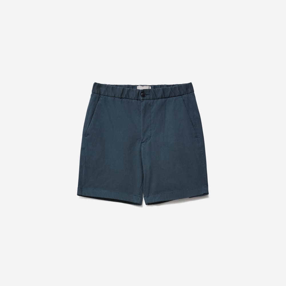 The Pull-On Performance Chino Short | Kingfisher Blue