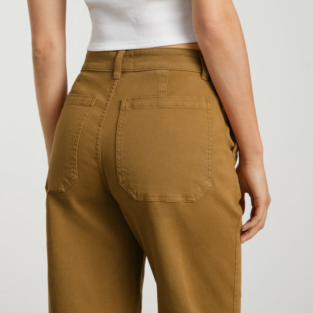 The Utility Barrel Pant | Golden Brown | Regular
