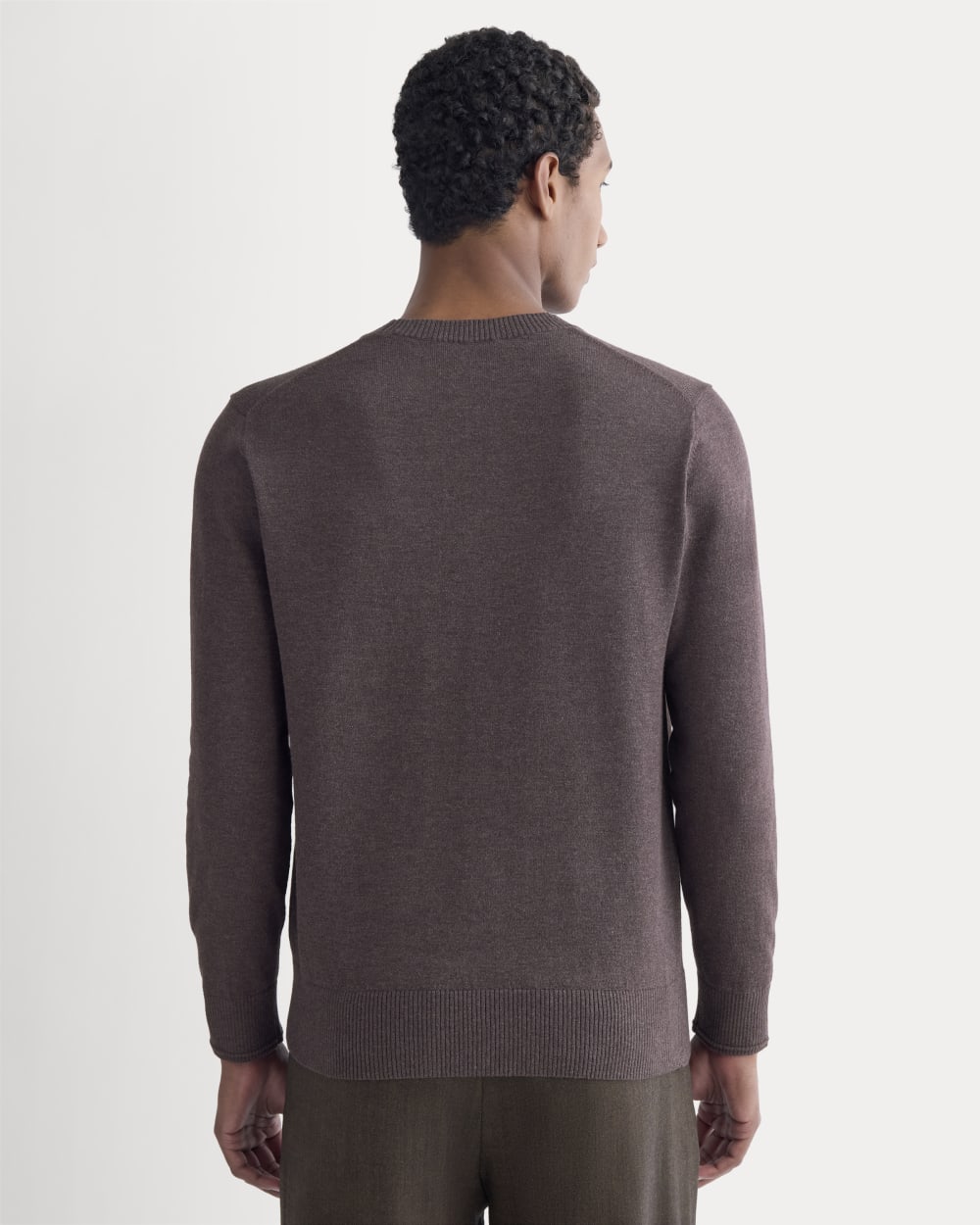 The No-Sweat Sweater | Uniform | Heathered Burgundy