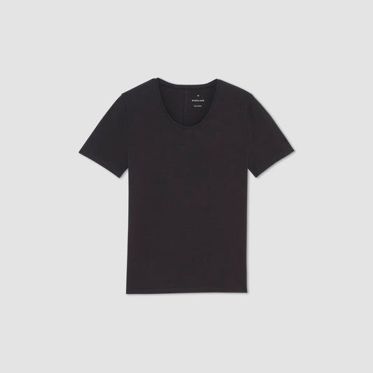 The Supima® Form Crew Neck Tee | Black