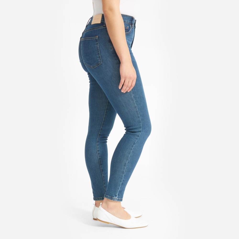 The Authentic Stretch High-Rise Skinny | Mid Blue | 26.5 Inseam