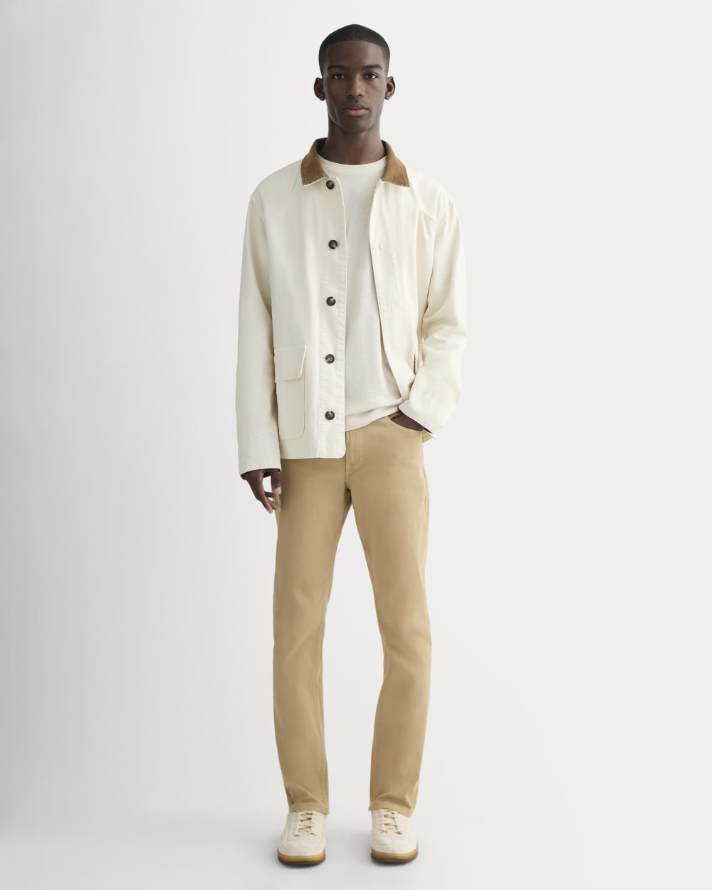The Stretch Twill 5-Pocket Pant | Classic Khaki