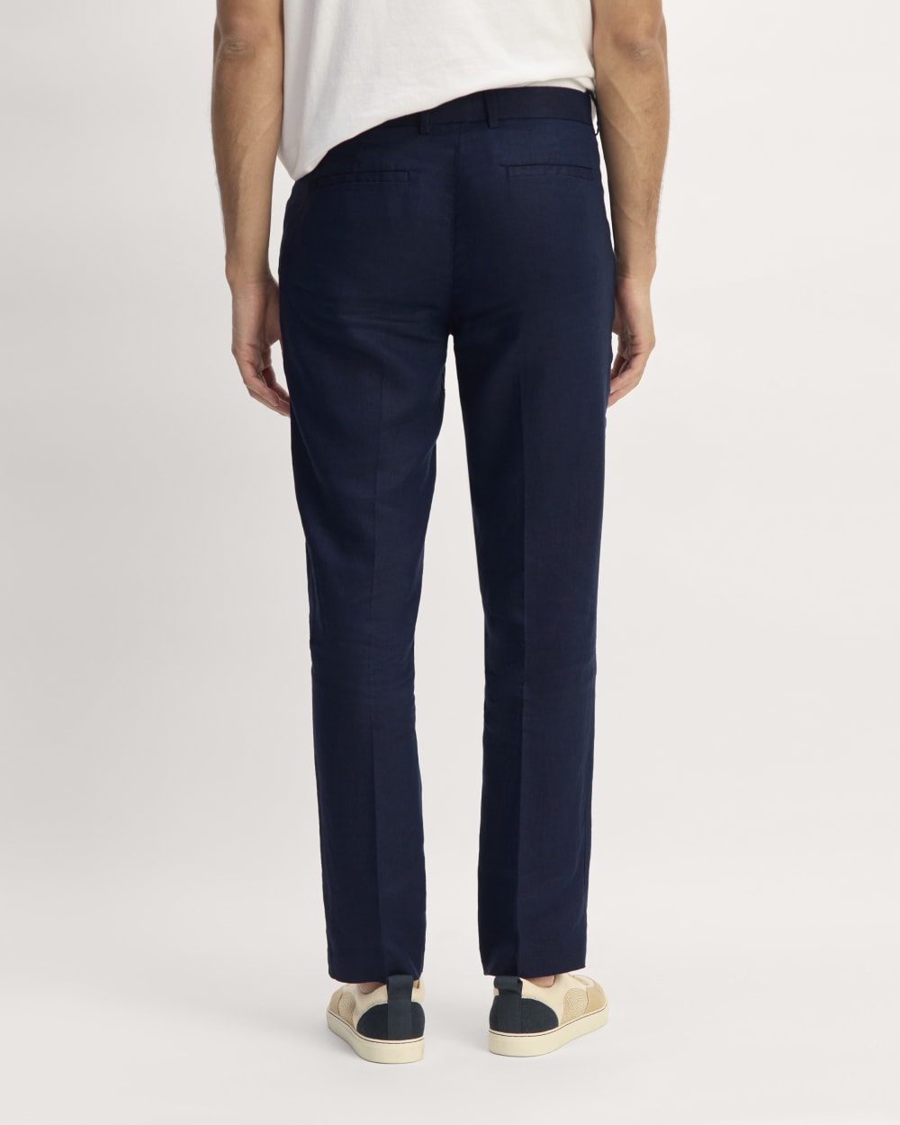 The Linen Trouser | Navy