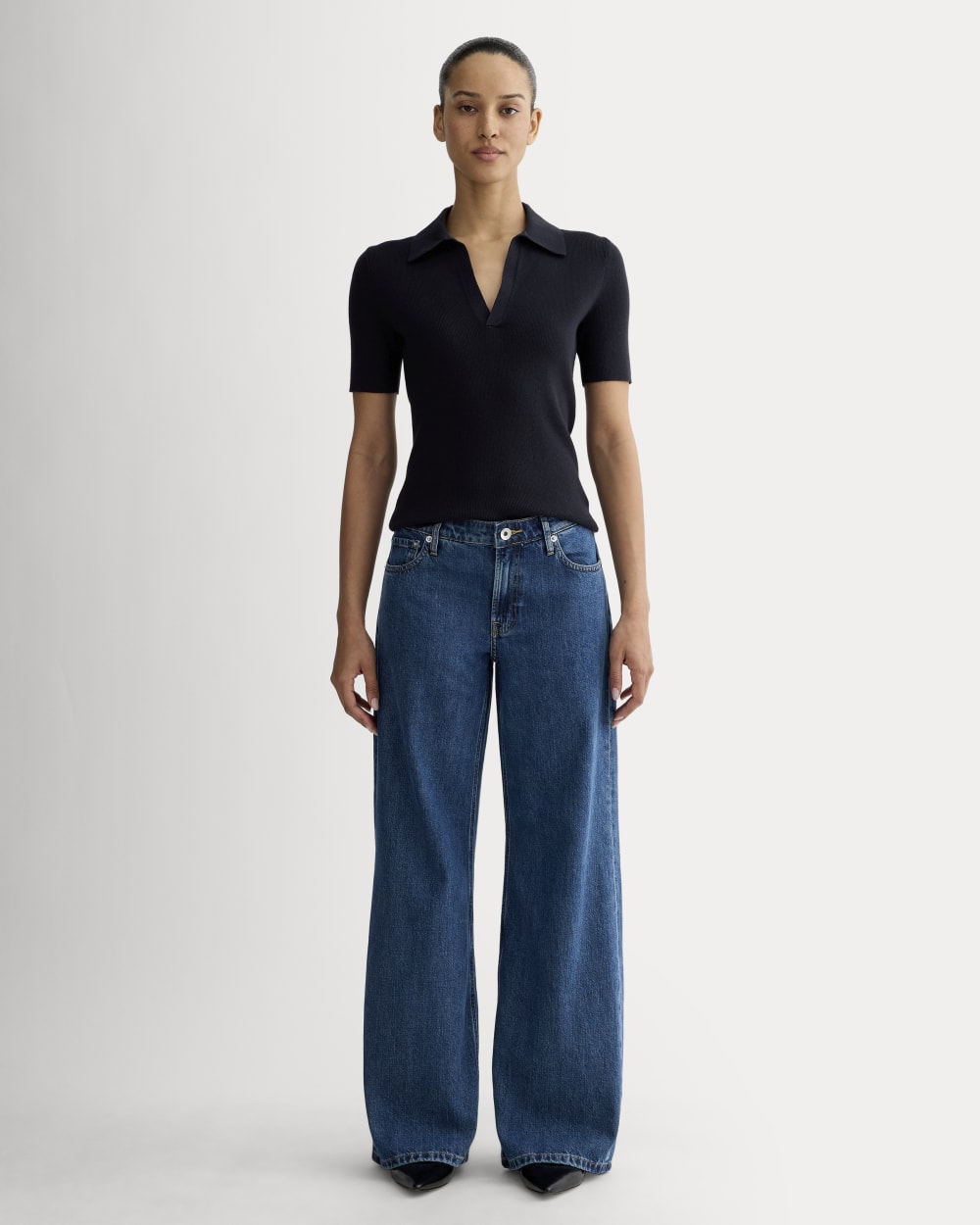 The Knit Polo | Navy