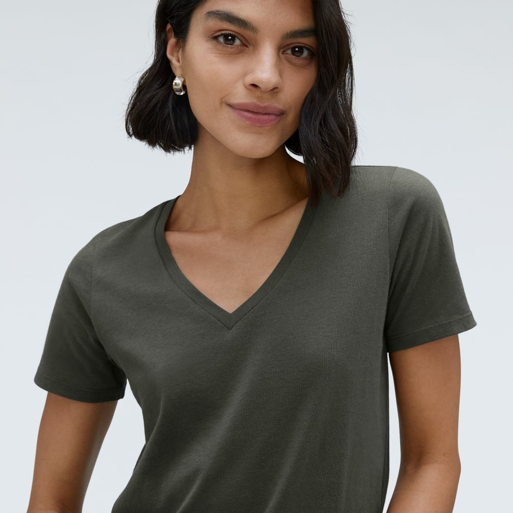 The Organic Cotton V-Neck | Kambaba