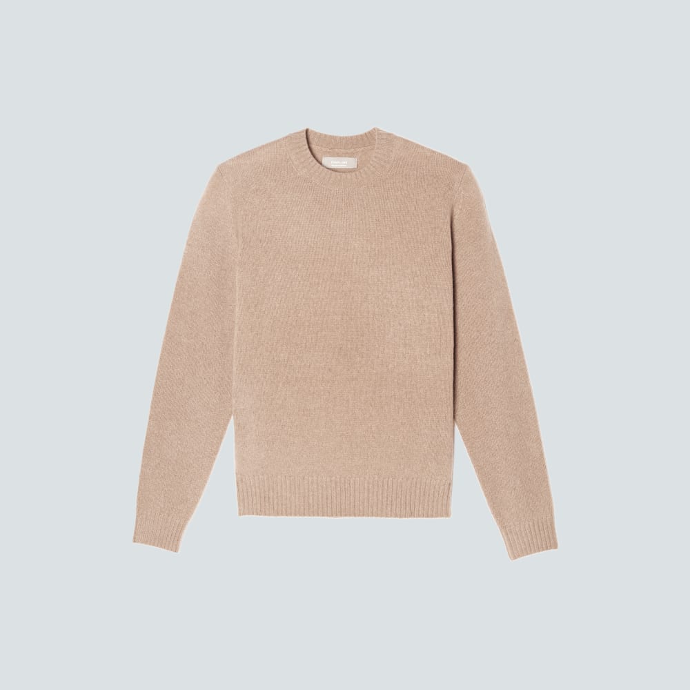 The Everyone Cashmere Crew | Light Camel