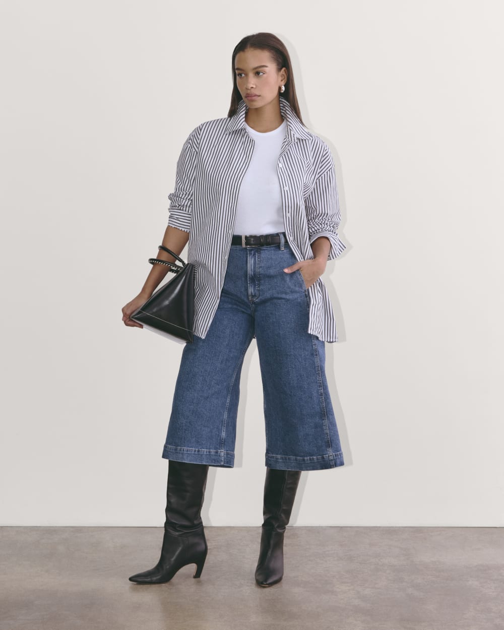 The Denim Culotte | New Blue