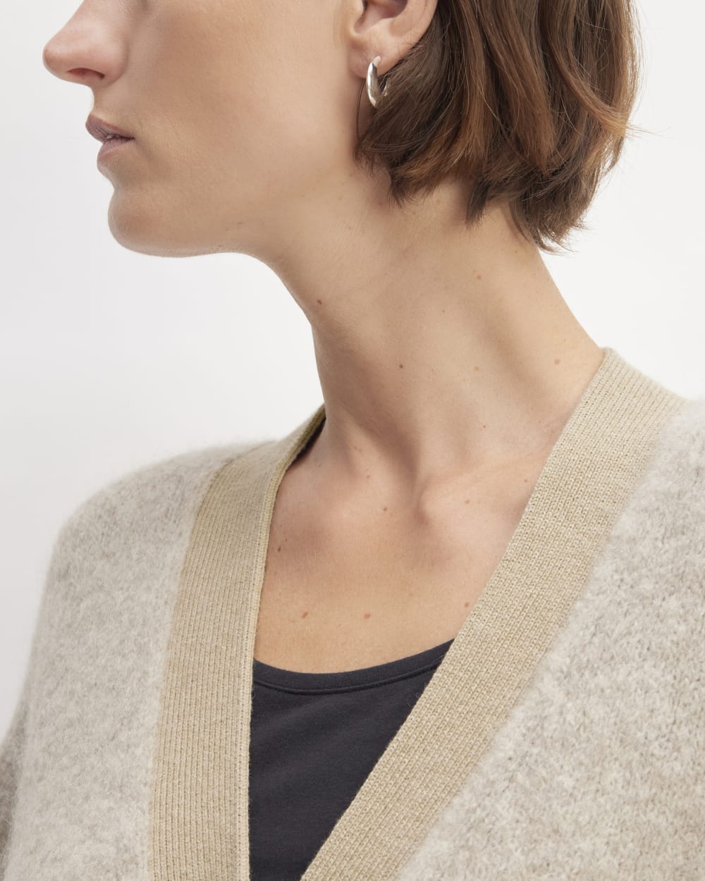 The SuperFuzz Alpaca Cardigan | Light Oat