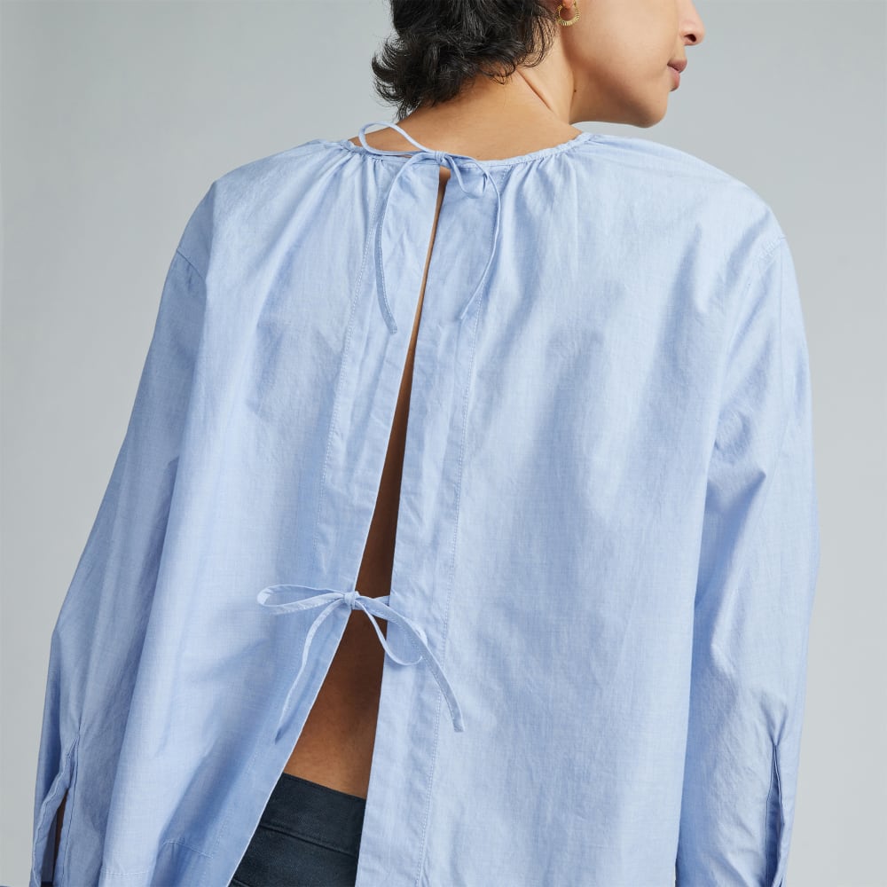 The Poplin Breeze Shirt | Light Blue