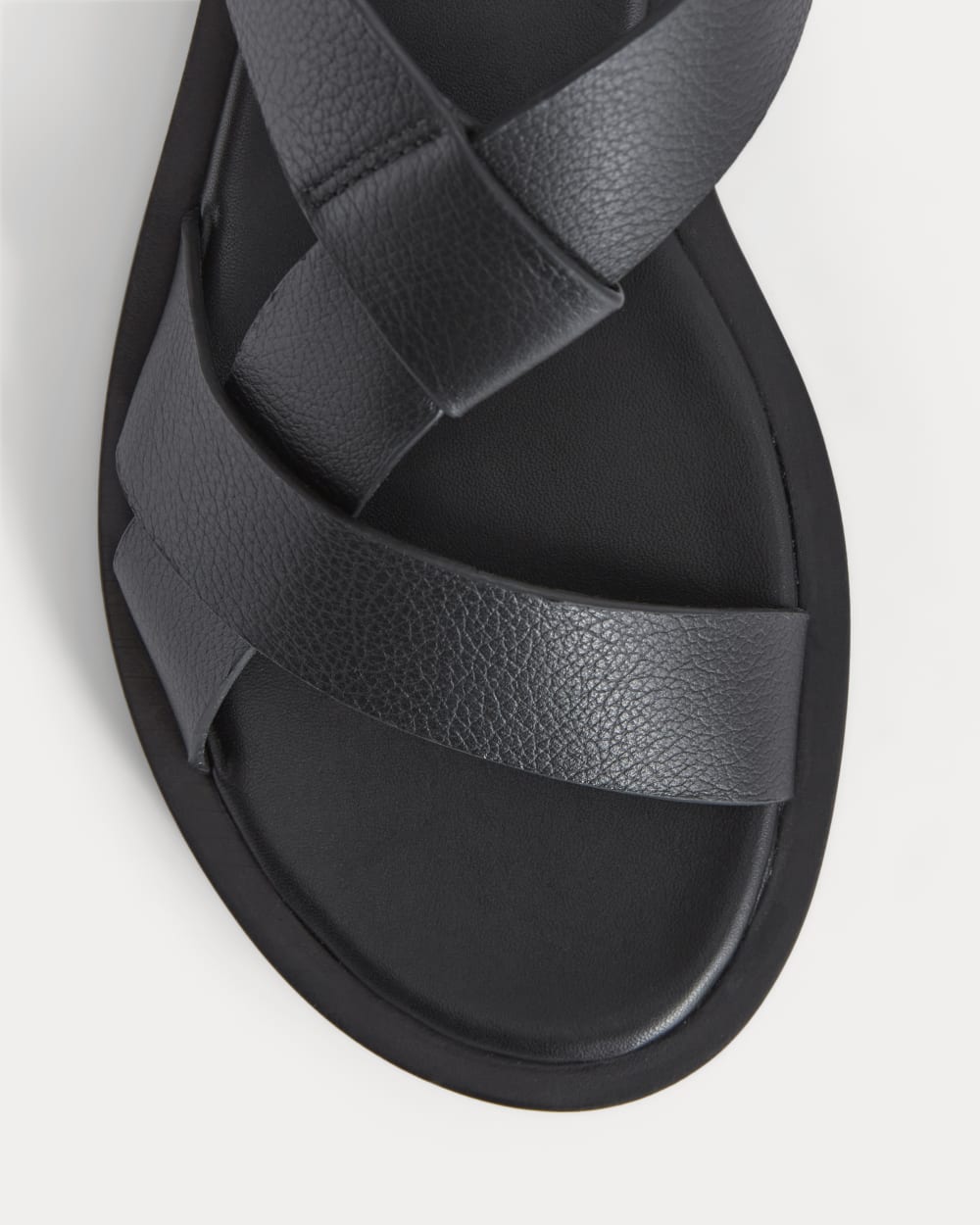 The City Strap Sandal |  Black