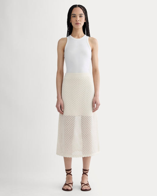 The Lace Knit Skirt | Birch