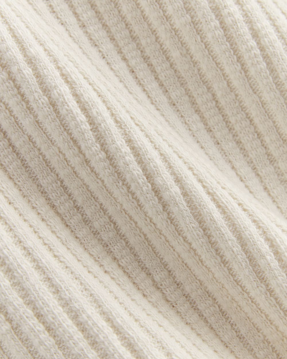 The Rib-Knit Short-Sleeve Henley | Bone