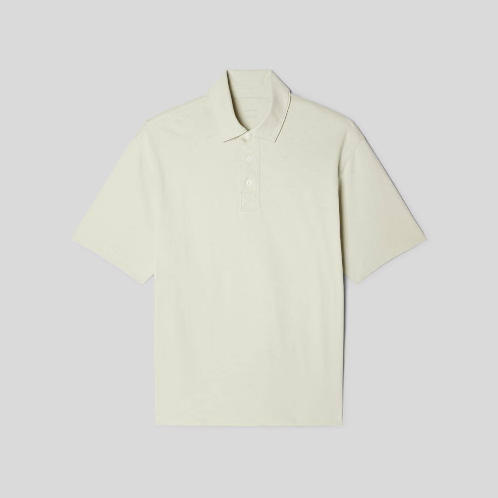 The Premium Weight Relaxed Polo | Pelican