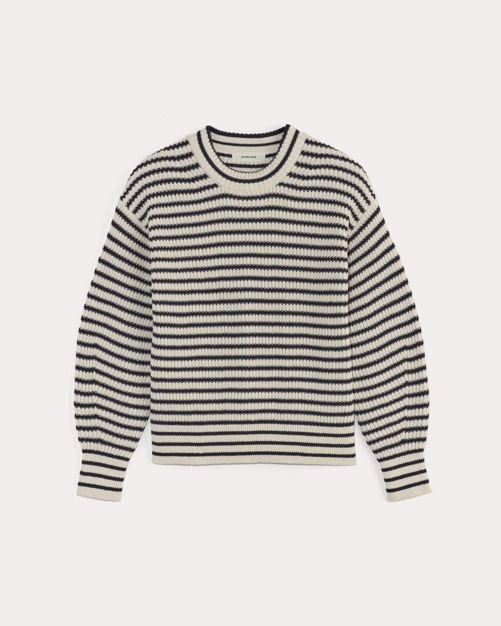 The Cocoon Crew in Everyday Cotton | Canvas / Navy