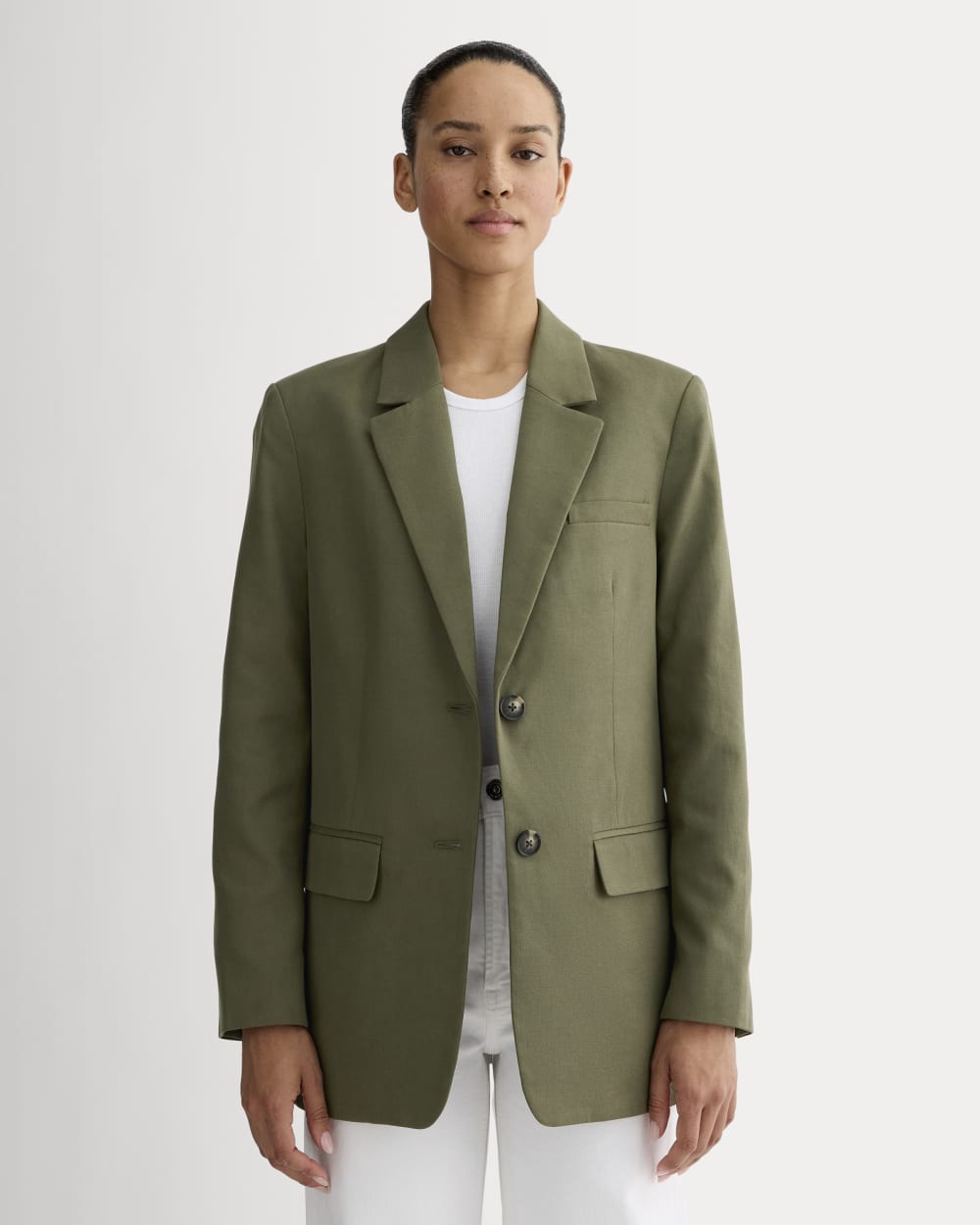 The Oversized Blazer in Buttersmooth | Kalamata